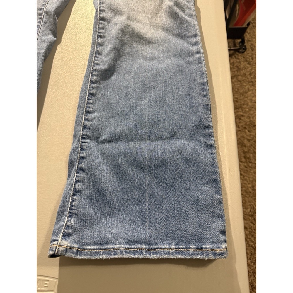 American Eagle Jeans Womens 14 Blue Curvy Kick Boot Next Level Stretch Denim - Picture 4 of 16